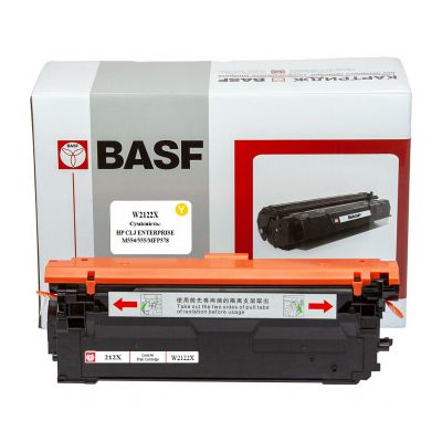 Картридж BASF HP CLJ M554/M555/M578 , W2122X Yellow (BASF-KT-W2122X)