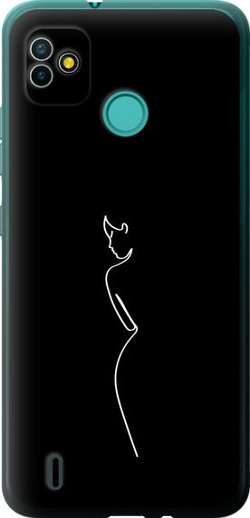 Чехол на Tecno Pop 5 BD2p Силуэт1 "4590u-2412-17620"