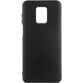 Чохол Silicone Cover Ummi Lakshmi (AA) для Xiaomi Redmi Note 9s / Note 9 Pro / Note 9 Pro Max Чорний / Black