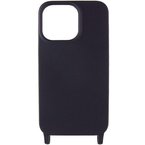 Чехол TPU two straps California для Apple iPhone 12 Pro / 12 (6.1") Черный | Зображення 1