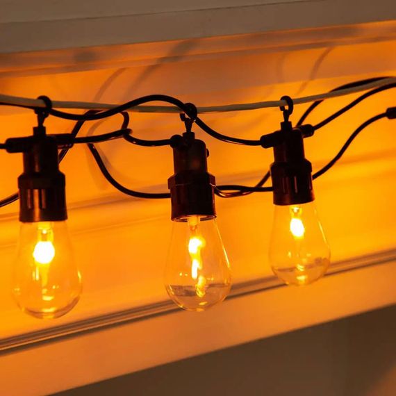 Ретро гірлянда вулична 10 LED лампочок 5 метрів А60 | Зображення 7