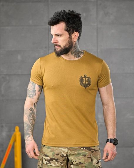 Тактична потоотводяча футболка SABUR кайот вірний назавжди ВТ6568 | Зображення 3