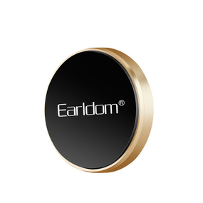 Магнитный держатель для телефона EARLDOM с липучкой для любых поверхностей в авто Черный (sv2189)