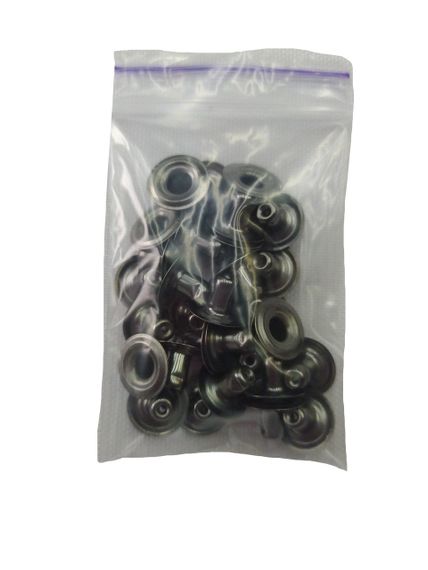 Застібка Альфа М&М 15 мм Темний нікель (213557) | Зображення 1