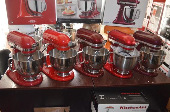 Міксер планетарний настільний KitchenAid Artisan з чашею 4.8 л 5KSM175PSEER з двома чашами Червоний | Зображення 8