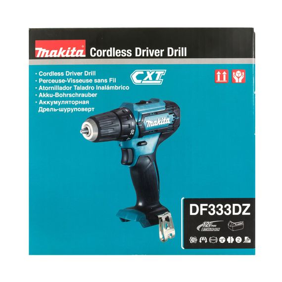 Шурупокрут акумуляторний Makita DF333DZ (30 Нм, 0.8-10 мм, CXT, без акумуляторів та зарядного пристрою) | Зображення 5
