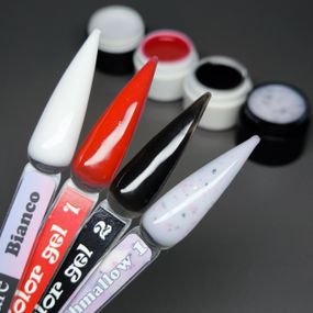 Мікс гелів для нарощення нігтів №9 по 5мл (4шт)