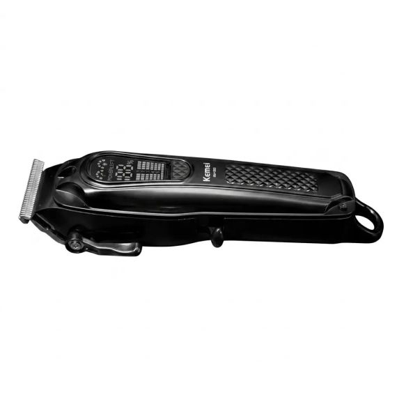 Машинка для стриження, 4 насадки, USB-C, Kemei KM-1675, Чорний/Акумуляторна машинка для стриження волосся | Зображення 8