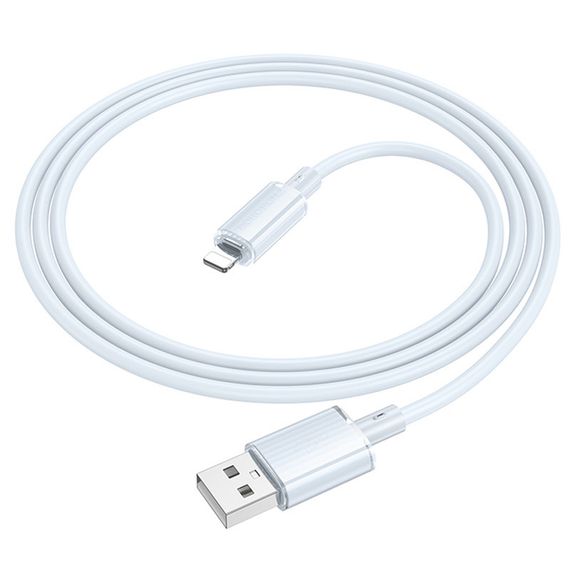 Дата кабель Borofone BX112 Lemon USB to Lightning 2.4A (1m) | Зображення 2