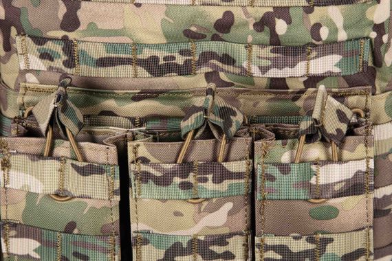 Плитоноска 2E Tactical , Тип 5, з кишенями для бічного захисту, камуфляж (2E-MILPLACARTYPE5-Y2-CC) | Зображення 9