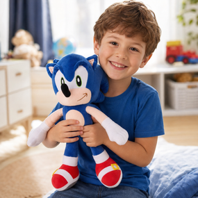 М'яка іграшка із «Sonic the Hedgehog» Їжак Сонік 28см