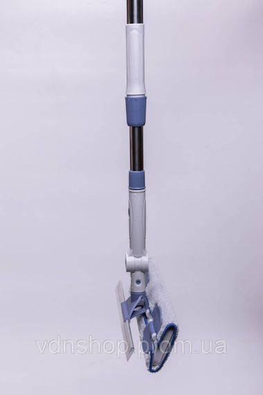 Універсальна швабра з металевою ручкою та змінною плоскою насадкою для плитки, ламінату та лінолеуму HP-35015-30 | Зображення 6