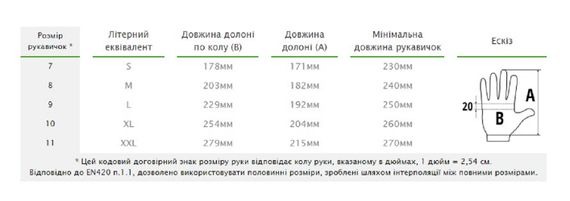 Перчатки защитные Bradas DESERT размер 9 RWD9 | Зображення 2