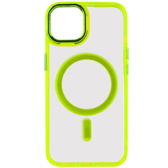 Чохол TPU Iris with MagSafe для Apple iPhone 12 Pro Max (6.7") Жовтий