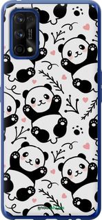 Чохол на Realme 7 Pro Панди "4318u-2082-2448"