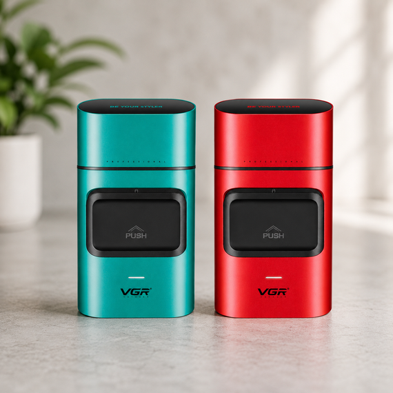 Шейвер VGR V-307 аккумуляторный / Триммер для лица / Мужская электробритва с USB