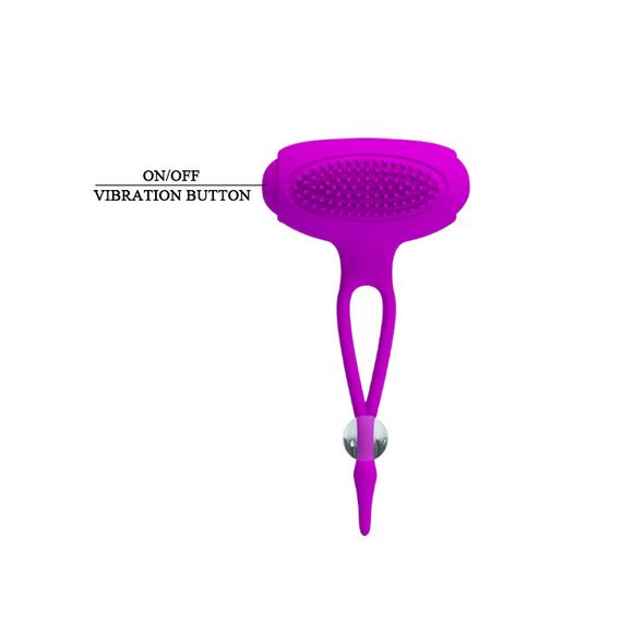 Затискачі для сосків - Pretty Love Bancroft Nipple Vibrator Purple sexstyle | Зображення 3