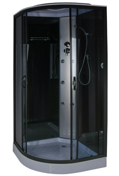 Душевой бокс BRAVO BARYCZ L90GBB, полукруглый | Зображення 6