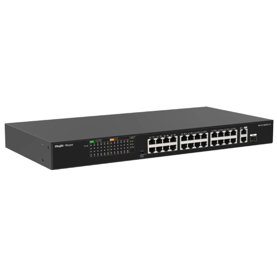 Ruijie Reyee RG-ES126FGS-LP PoE Коммутатор 26 портов неуправляемый | Зображення 1