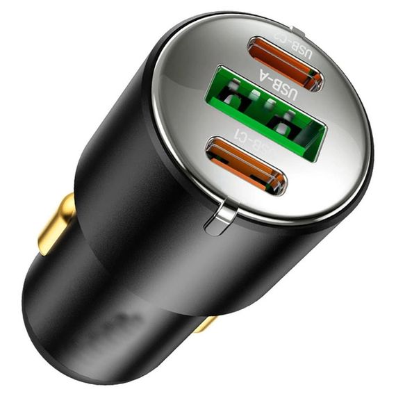 Автомобильное зарядное устройство XPRO NZ6 PD45W Type-C to Lightning черный (37362-01) | Зображення 2