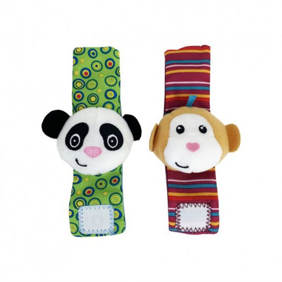 Детский набор: носки и браслетики "Обезьяна и панда" MGZ-1208 | Зображення 2