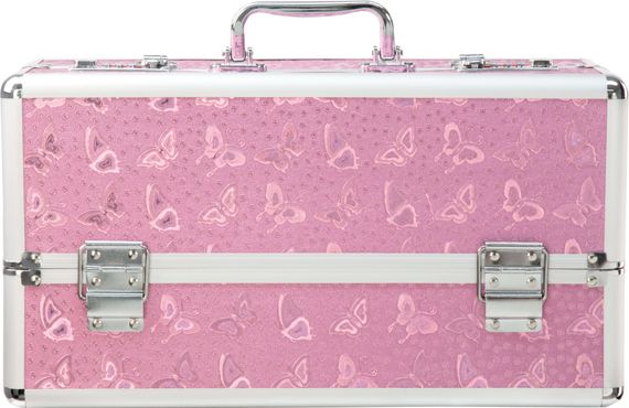 Великий кейс для зберігання секс-іграшок BMS Factory Large Lokable Vibrator Case Pink, кодовий замок | Зображення 2