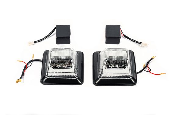 Поворотники OEM Clear Design (2 шт) для Mercedes G сlass W463 1990-2018 рр