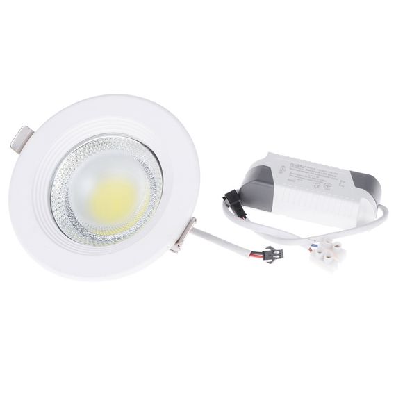 Потолочный светильник LED врезной  LED-176/10W COB CW