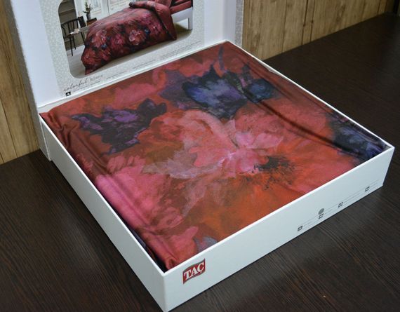 Постільна білизна TAC Digital Satin 200×220 см Bohema | Зображення 5