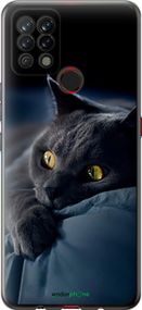 Чохол на Tecno Pova LD7 Димчастий кіт "825u-2433-2448"