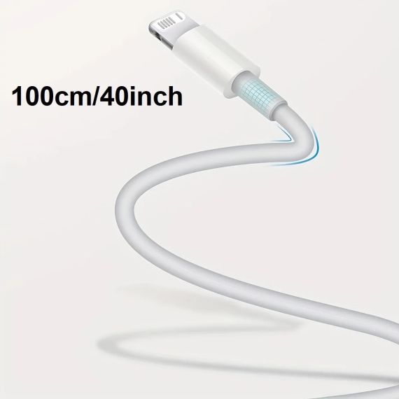 3FT USB to L Кабель для зарядки для iPhone IPad довжина 1 метр | Зображення 4