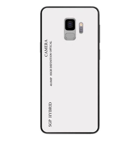 Чохол бампер Primo Gradient Glass для Samsung Galaxy S9 (SM-G960) - White | Зображення 1