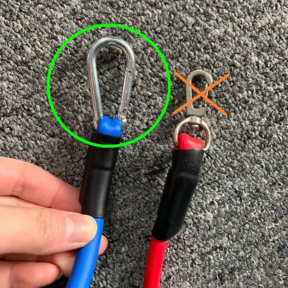 Еспандер багатофункціональний Набір трубчастих еспандерів для спорту з петлями | Зображення 1