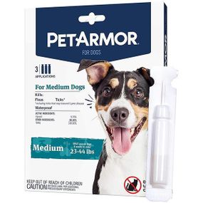 PetArmor Medium петармор капли от блох, клещей, вшей для собак 10-20кг, 1.34мл