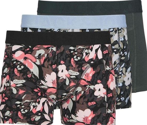 Набір чоловічих трусів боксерів Jack & Jones ADDITIONAL 3 шт в наборі
