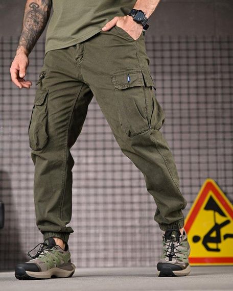 Городские штаны карго Jean oliva РП7436