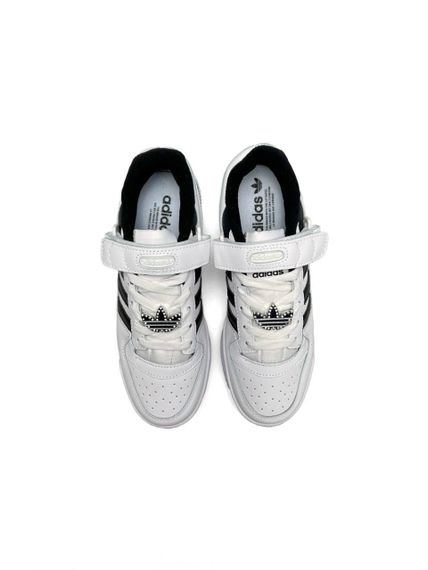 Жіночі кросівки A-didas Forum 84 Low New All White Black  , В'єтнам 41 26 см | Зображення 1