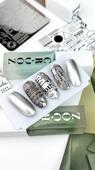 Пластина для стемпинга Crooz 11 (6 х 6см) | Зображення 1