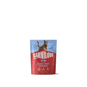 Корм сухий Carnilove Active Salmon & Turkey Sterilised для стерилізованих котів лосось та індичка 400 г