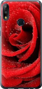 Чехол на Asus Zenfone Max Pro M2 ZB631KL Красная роза "529u-1641-17620"