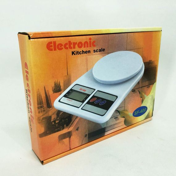 Кулинарные весы для взвешивания еды Domotec SF-400, Весы цифровые для готовки настольные KF-78 | Зображення 9