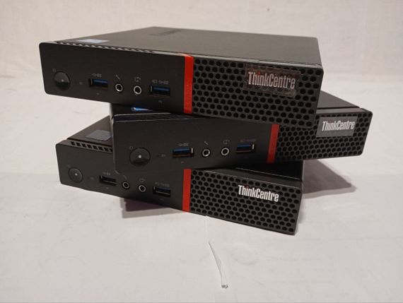 Неттоп Lenovo ThinkCentre M600 USFF / Intel Pentium J3710 (4 ядра по 1.6 - 2.64 GHz) / 4 GB DDR3 / 128 GB SSD M.2 / Intel HD Graphics б/в | Зображення 6