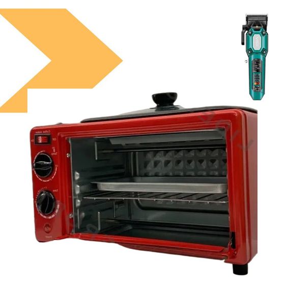 Акумуляторна машинка для стрижки VGR V-600 Green, 6 насадок, регулятор висоти, LED display, 7000 RPM (45688-V-600 GREEN_587) | Зображення 1