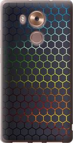 Чехол на Huawei Mate 8 Переливающиеся соты "498u-269-17620"