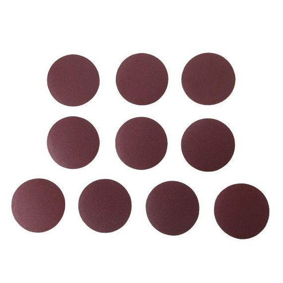 Круг наждачний самоклейний 125 мм, папір класу E, К100, 10 од. INTERTOOL BT-0561 | Зображення 3