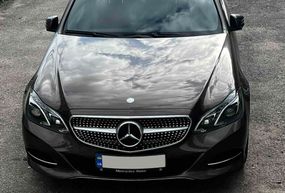 Передня решітка Diamond Silver (2013-2016) для Mercedes E-сlass W212 рр