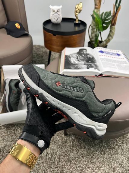 Чоловічі кросівки Firecamp III Waterproof Khaki Black термо , В'єтнам | Зображення 4