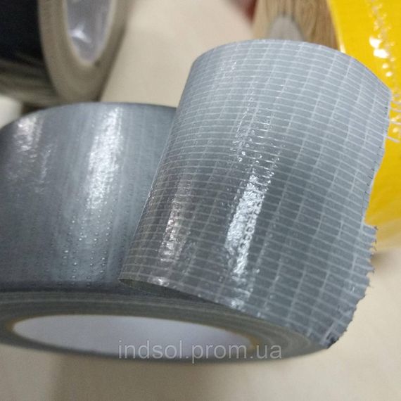 Стрічка одностороння армована срібляста (скотч) 48мм х 45м 31321G-048 | Зображення 1