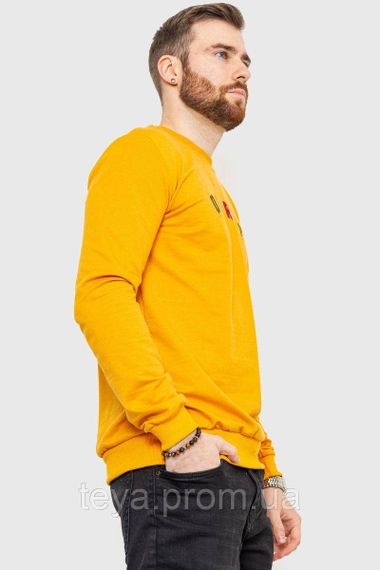 Світшот чоловічий демісезонний колір жовтогарячий розмір XXL FA_006533 | Зображення 2