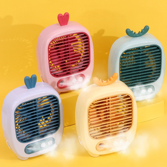 Вентилятор ручной портативный с функцией распыления водяного тумана MINI FAN | Зображення 4